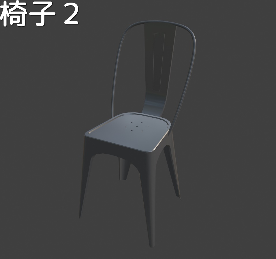 【Unity/VRChat】汎用家具モデル 22点まとめ