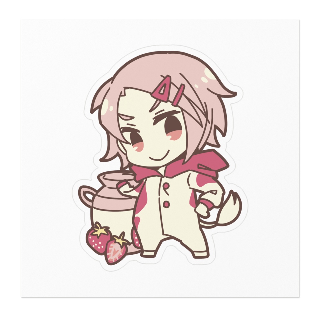 ステッカー「白河ハルカ」