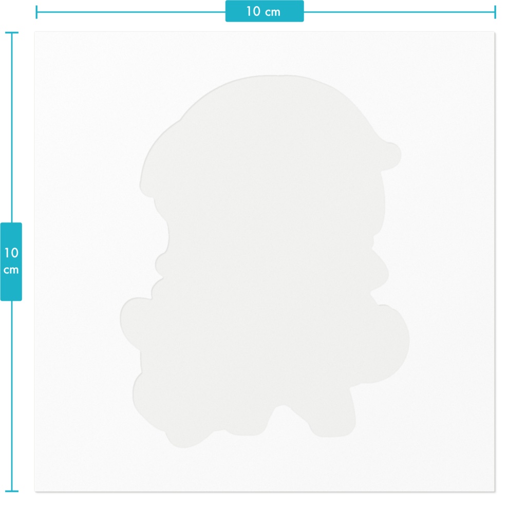 ステッカー「白河ハルカ」
