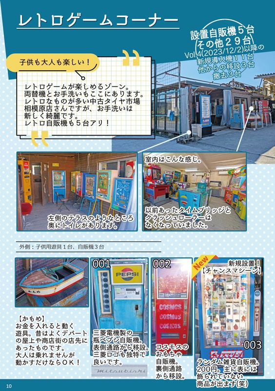 中古タイヤ市場相模原店レトロ自販機散歩Vol.5 2024年度冬版