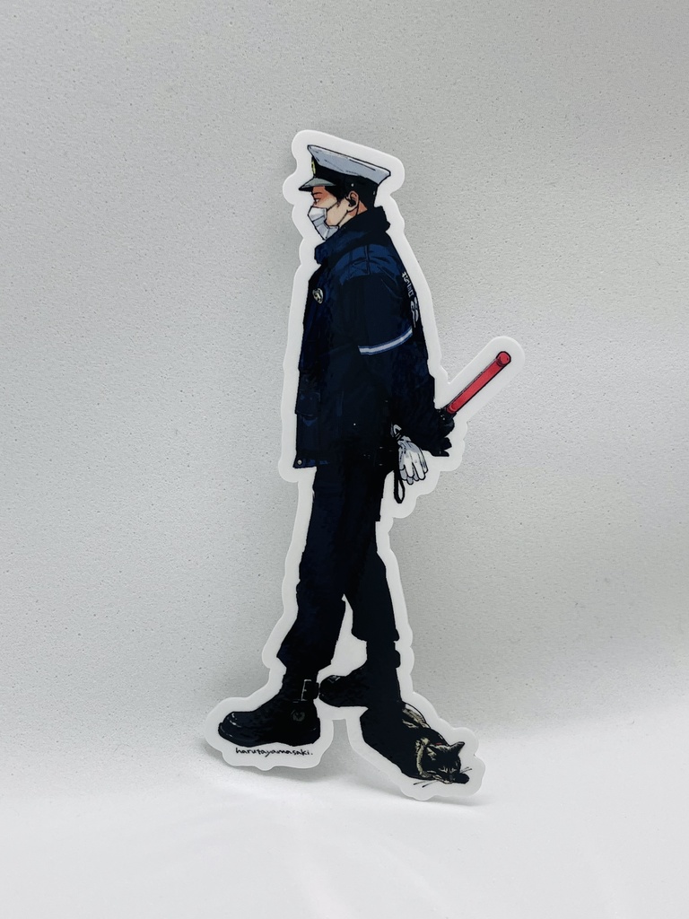 立番　ステッカー