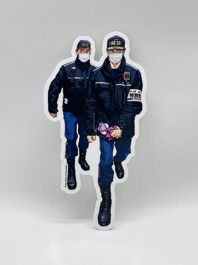 魔法少女の落とし物 ステッカー