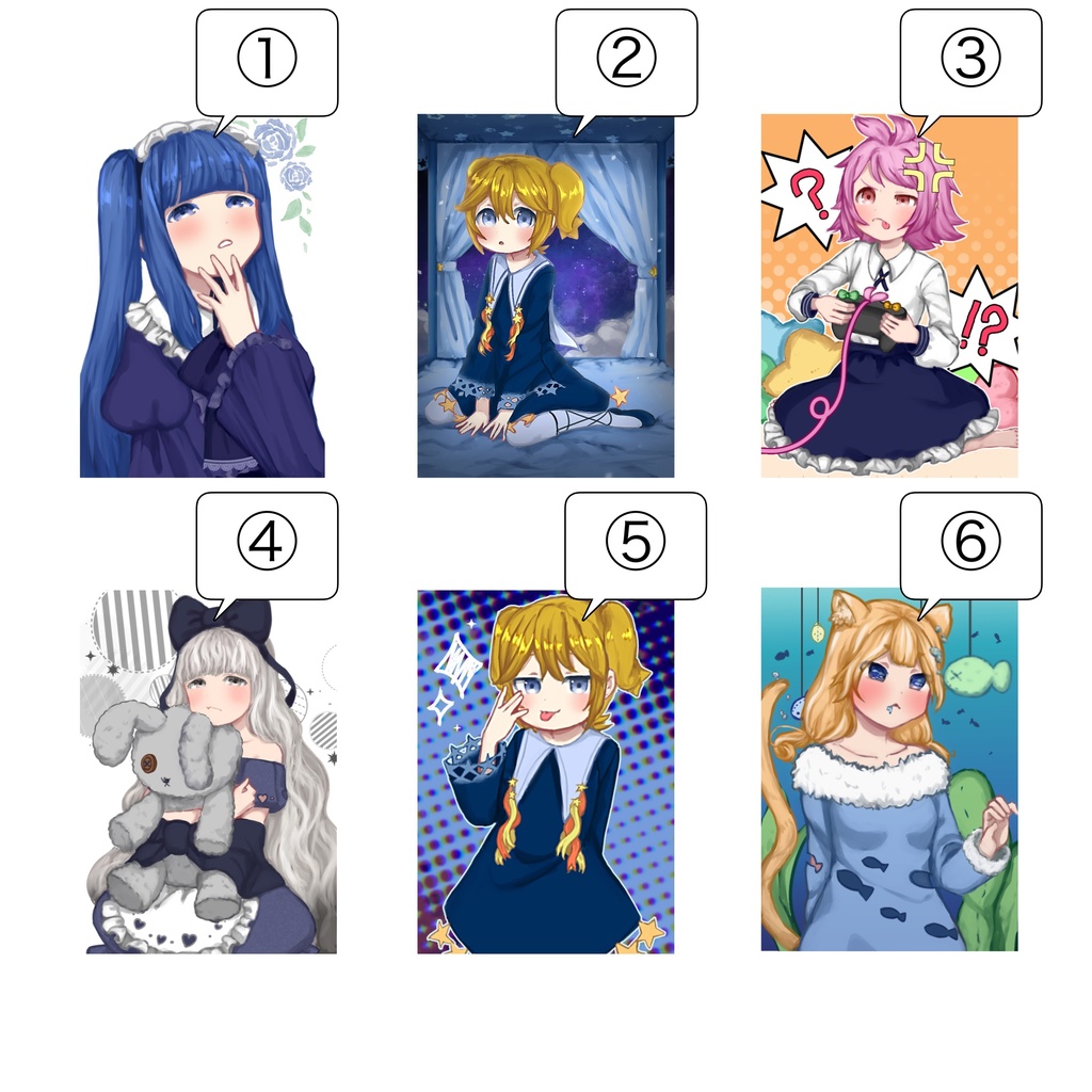 ポストカード 創作