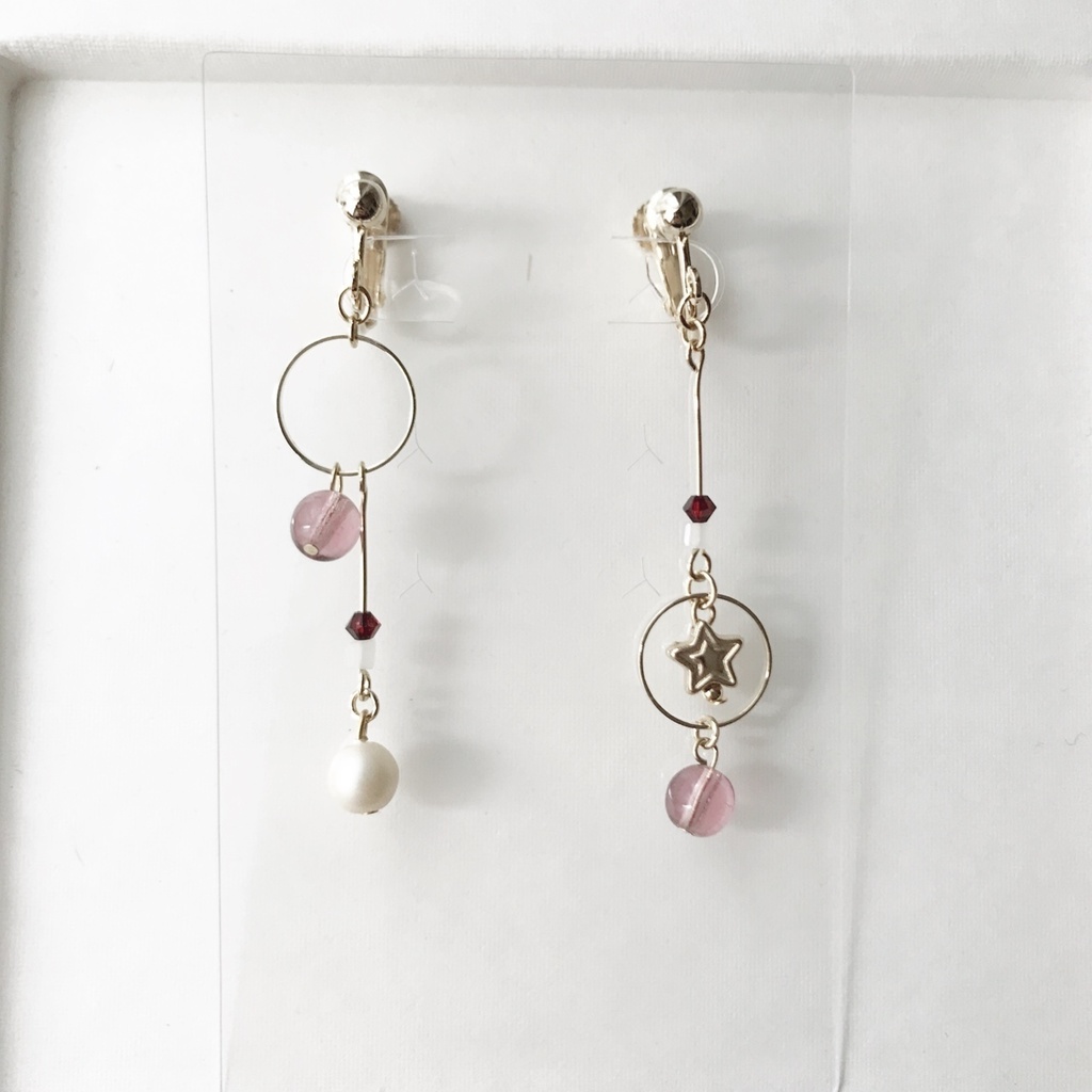 スタミュモチーフイヤリング（空閑）