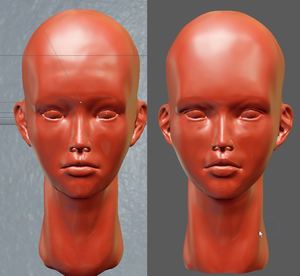 Blender顔の作例本 Blenderだけを使って顔を作るチュートリアル