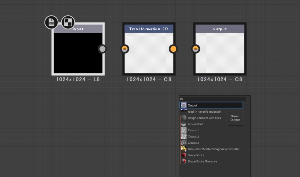 SubstanceDesigner ノード構築テクニック理論編