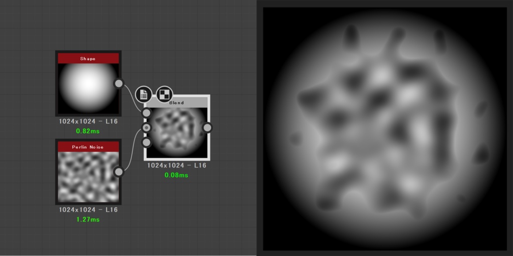 SubstanceDesigner初心者向けシェイプ作成基礎編