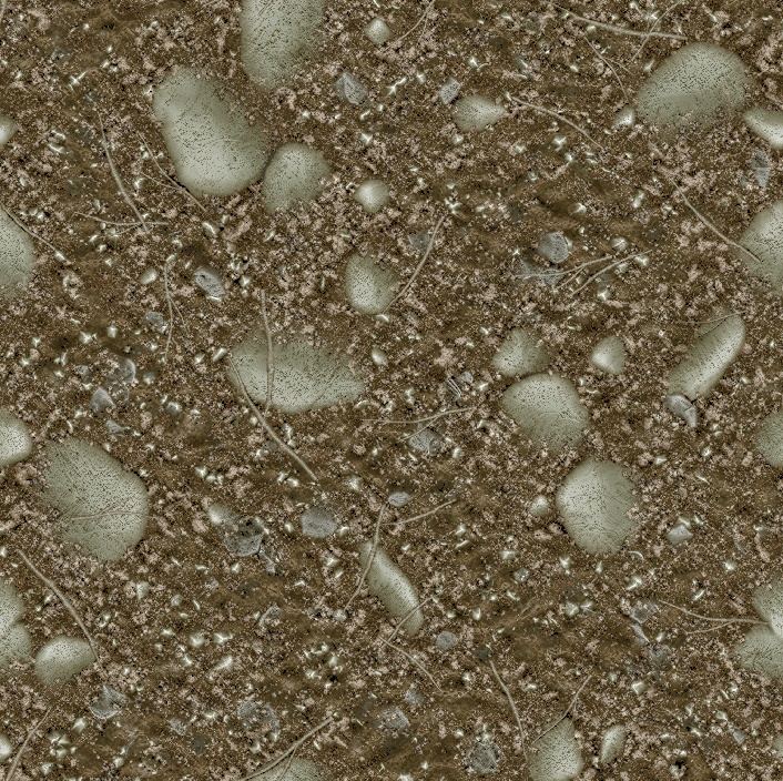 SubstanceDesigner「土に埋まっている石マテリアル」チュートリアル