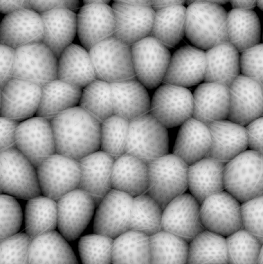 イチゴのマテリアルのチュートリアル