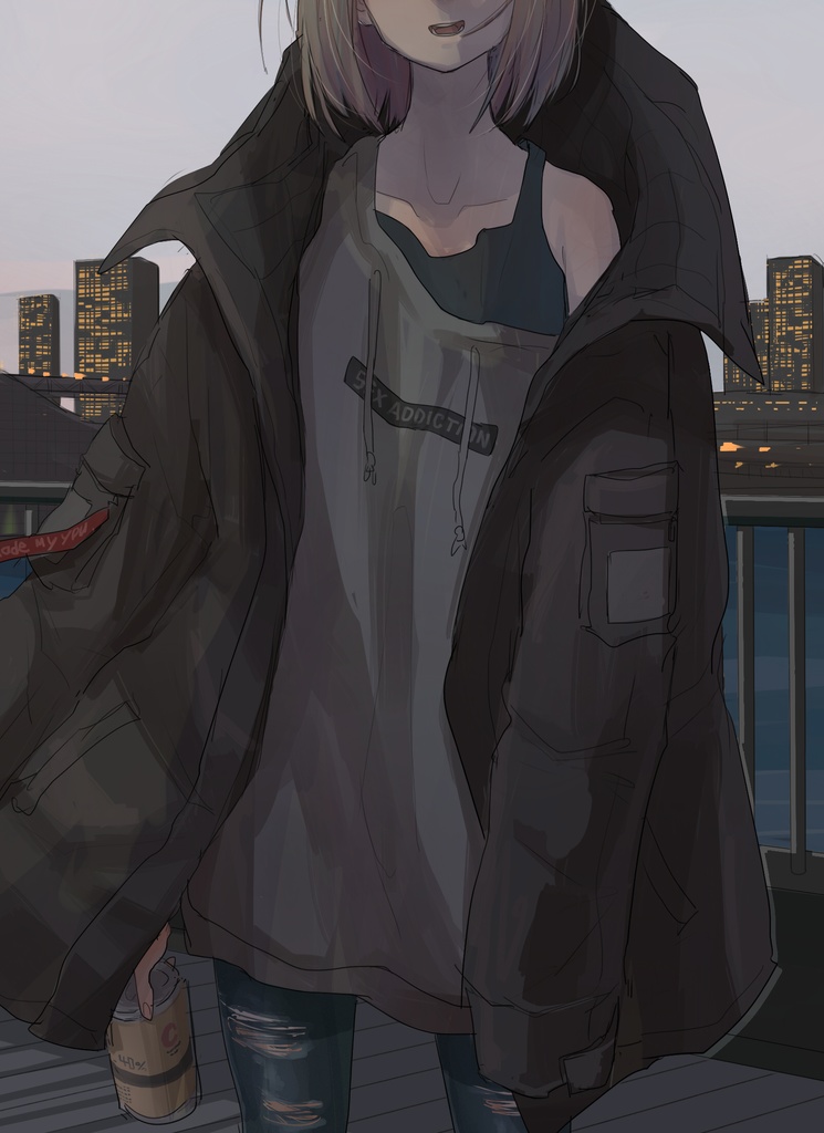 SEXADDICTIONパーカー