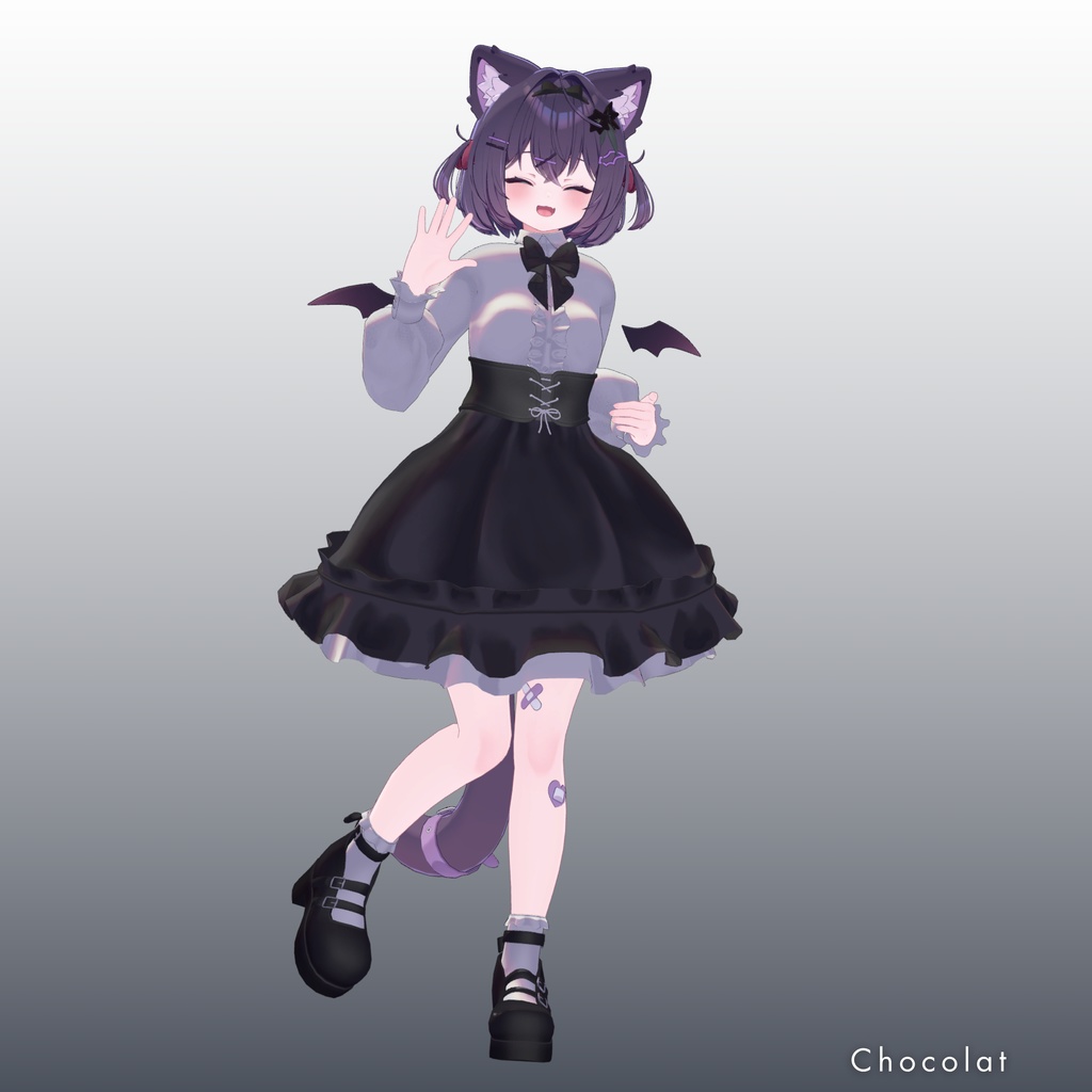 くろすみのふく【3アバター対応】