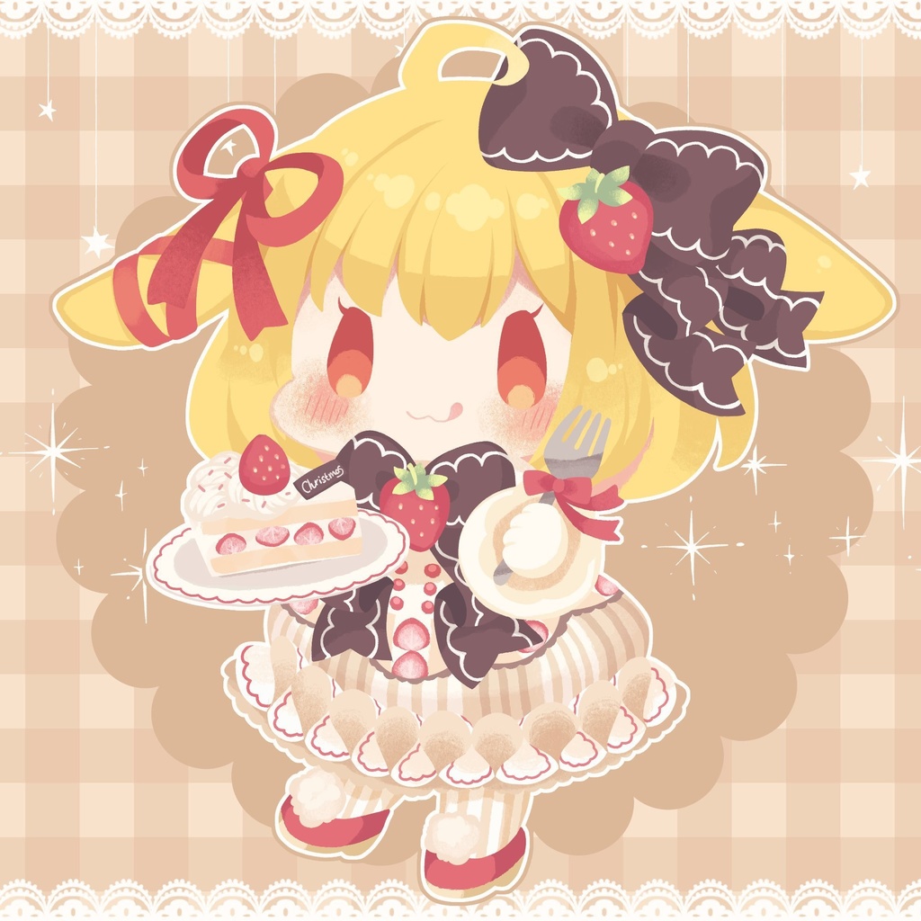 【数量限定】山吹レモンクリスマスアクキー