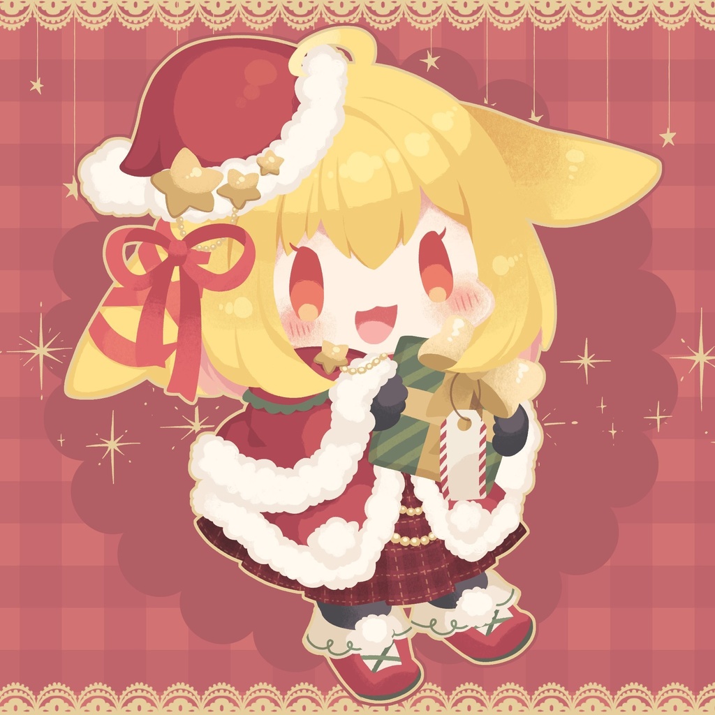【数量限定】山吹レモンクリスマスアクキー