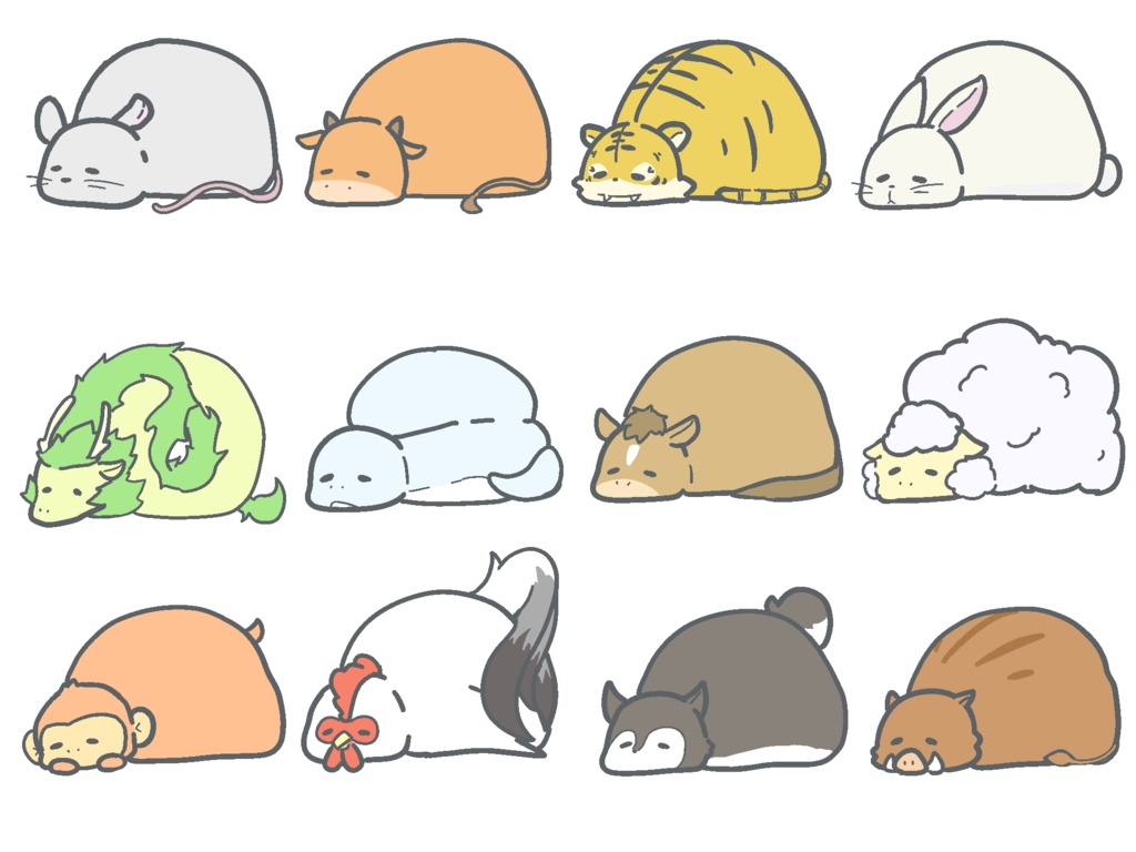 まったり干支アイコン