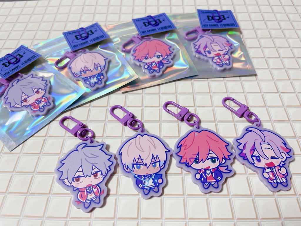 【非公式】せめよんアクリルキーホルダー