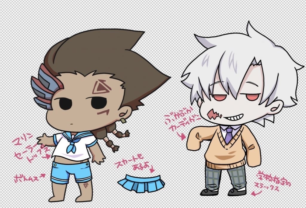 着せ替え男子ヒーローズ シール