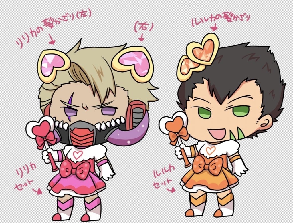 着せ替え男子ヒーローズ シール