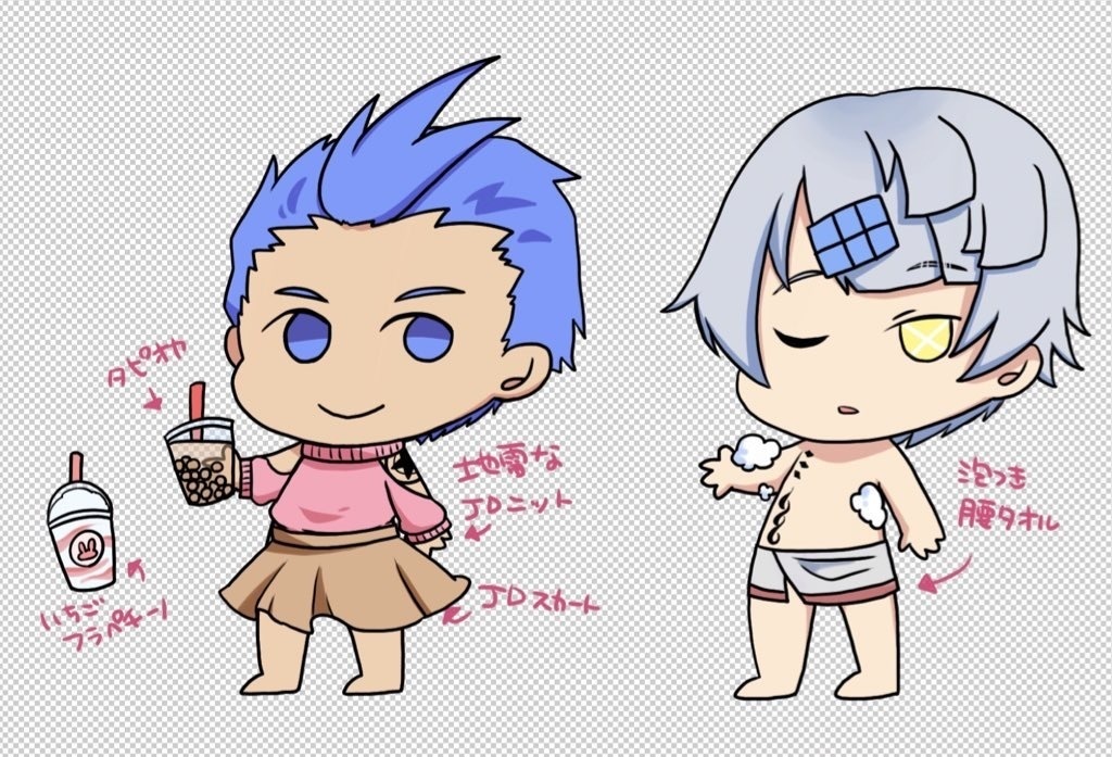 着せ替え男子ヒーローズ シール