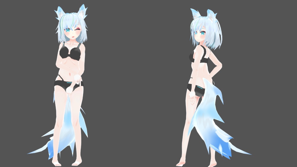 オリジナル3Dモデル「サイカ_Reboot」