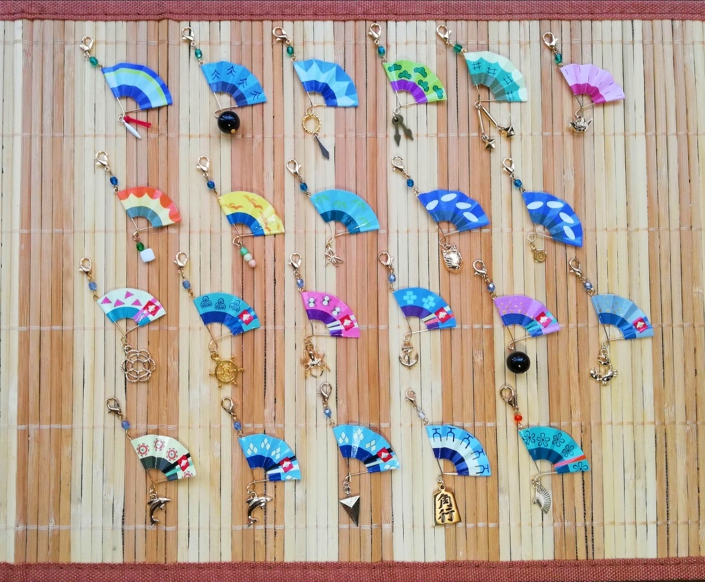 忍たま乱太郎 イメージ 扇キーホルダー