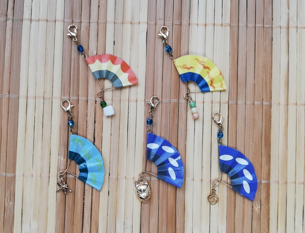 忍たま乱太郎 イメージ 扇キーホルダー