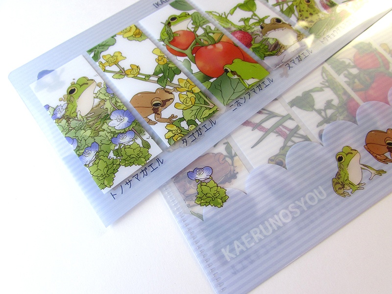 【完売】チケットクリアファイル-青-