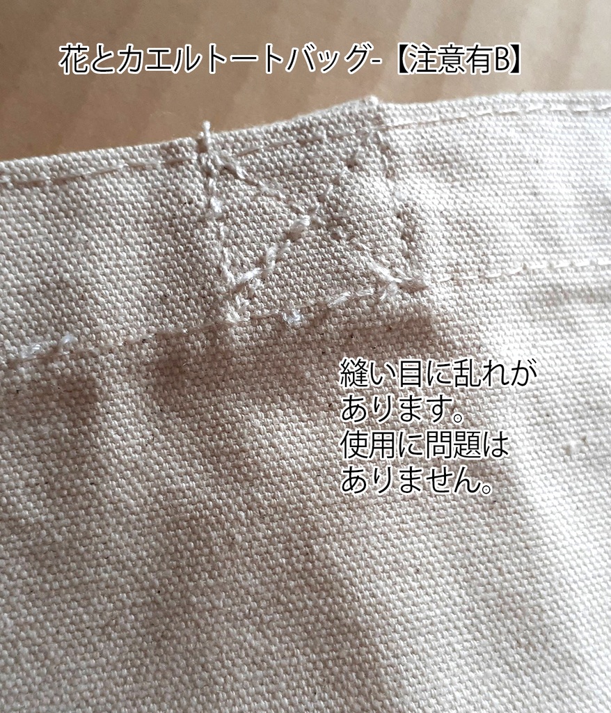 花とカエルトートバッグ・個展23【送料B・宅配便】