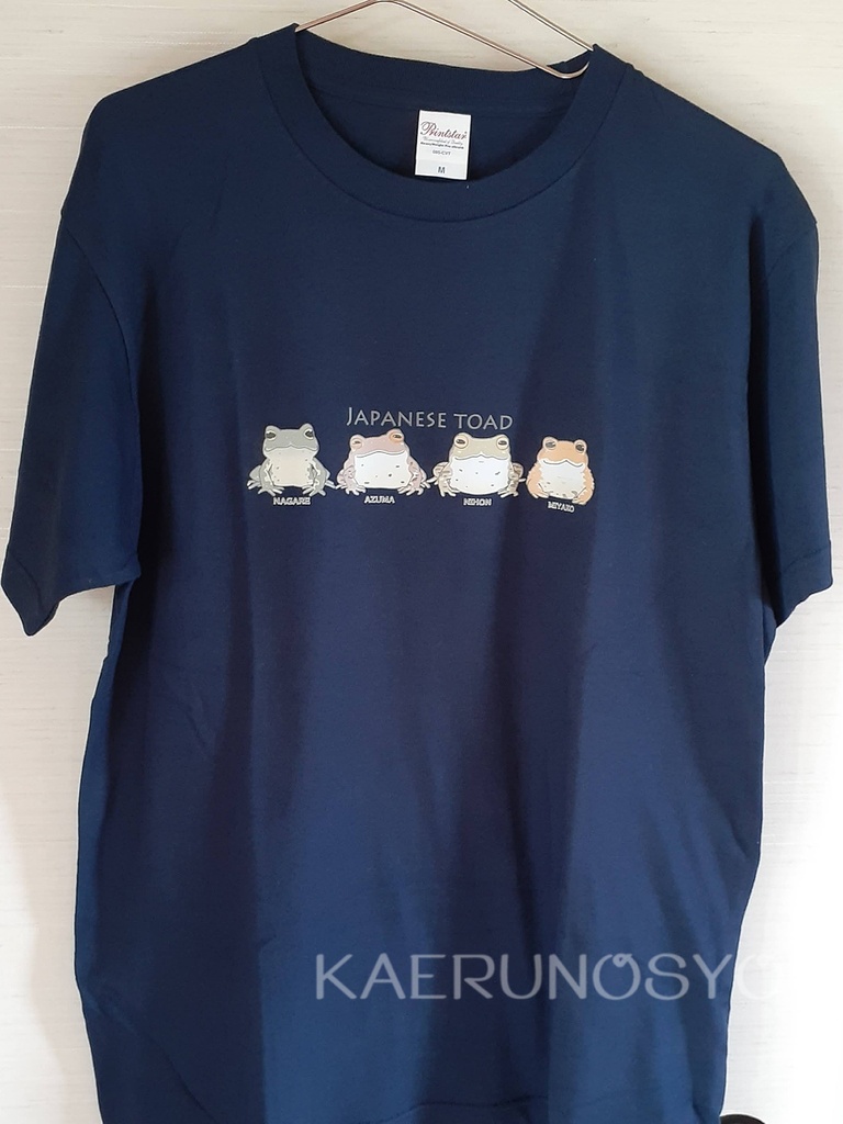Tシャツ-ヒキガエル