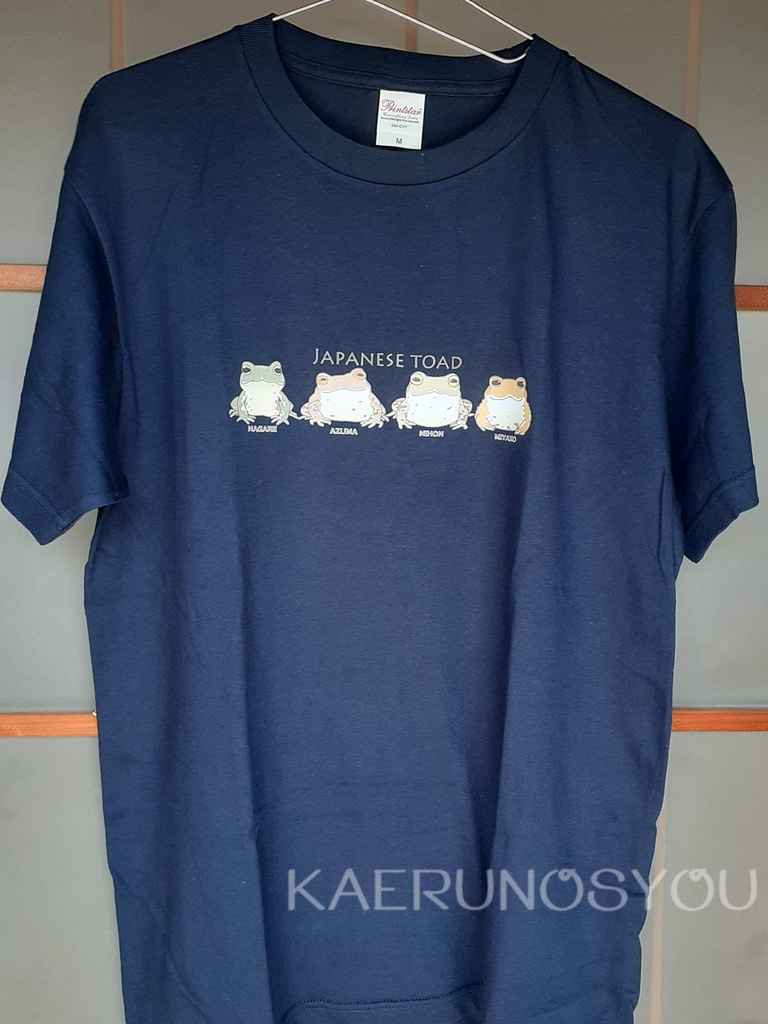 Tシャツ-ヒキガエル