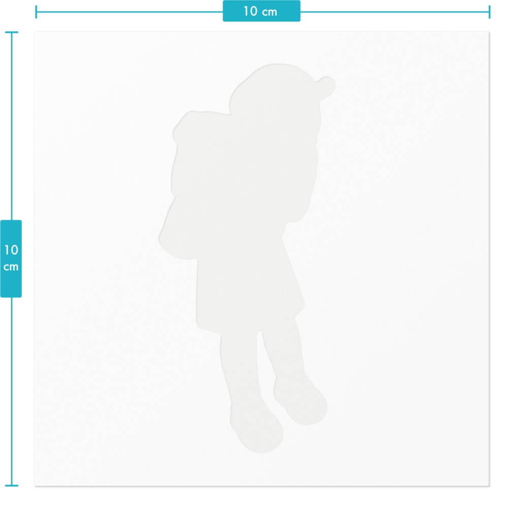 小学生のうちの子ステッカー