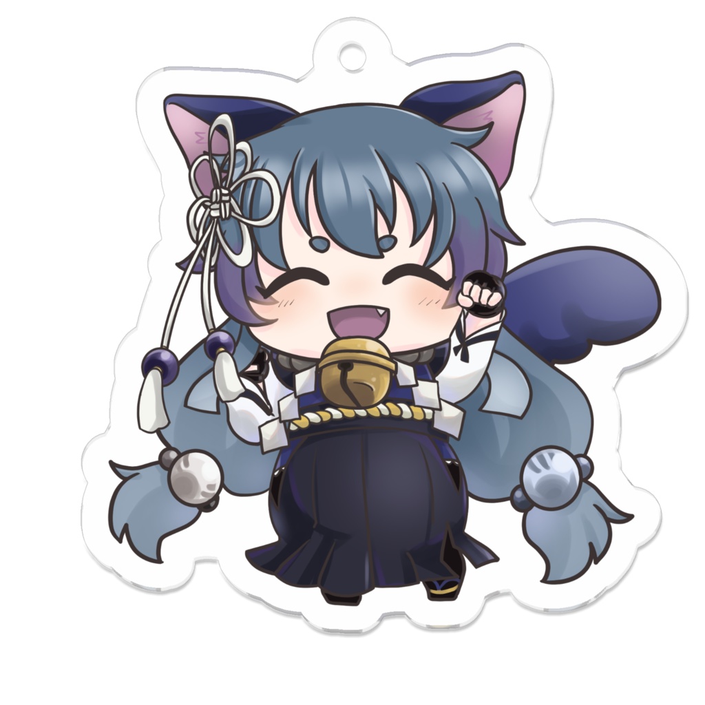 スマイル猫白