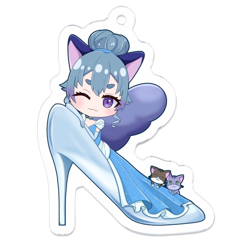 シンデレラほのか　アクリルキーホルダー