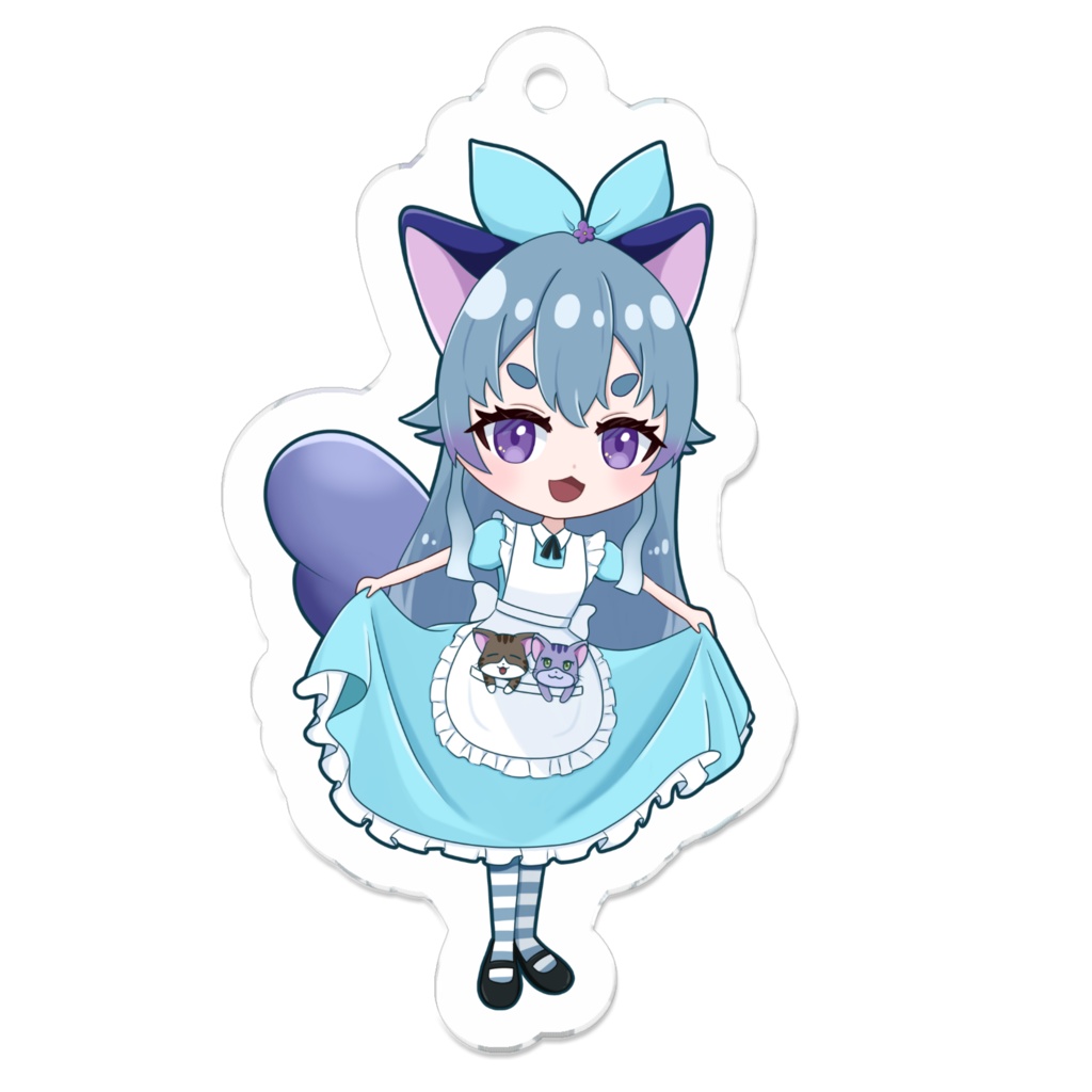 アリス和花　キーホルダー