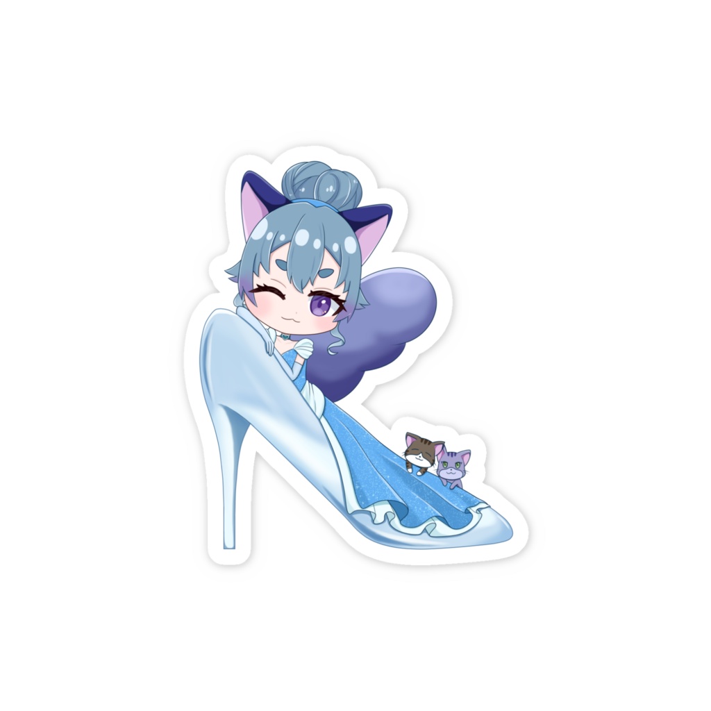 シンデレラ和花 ステッカー