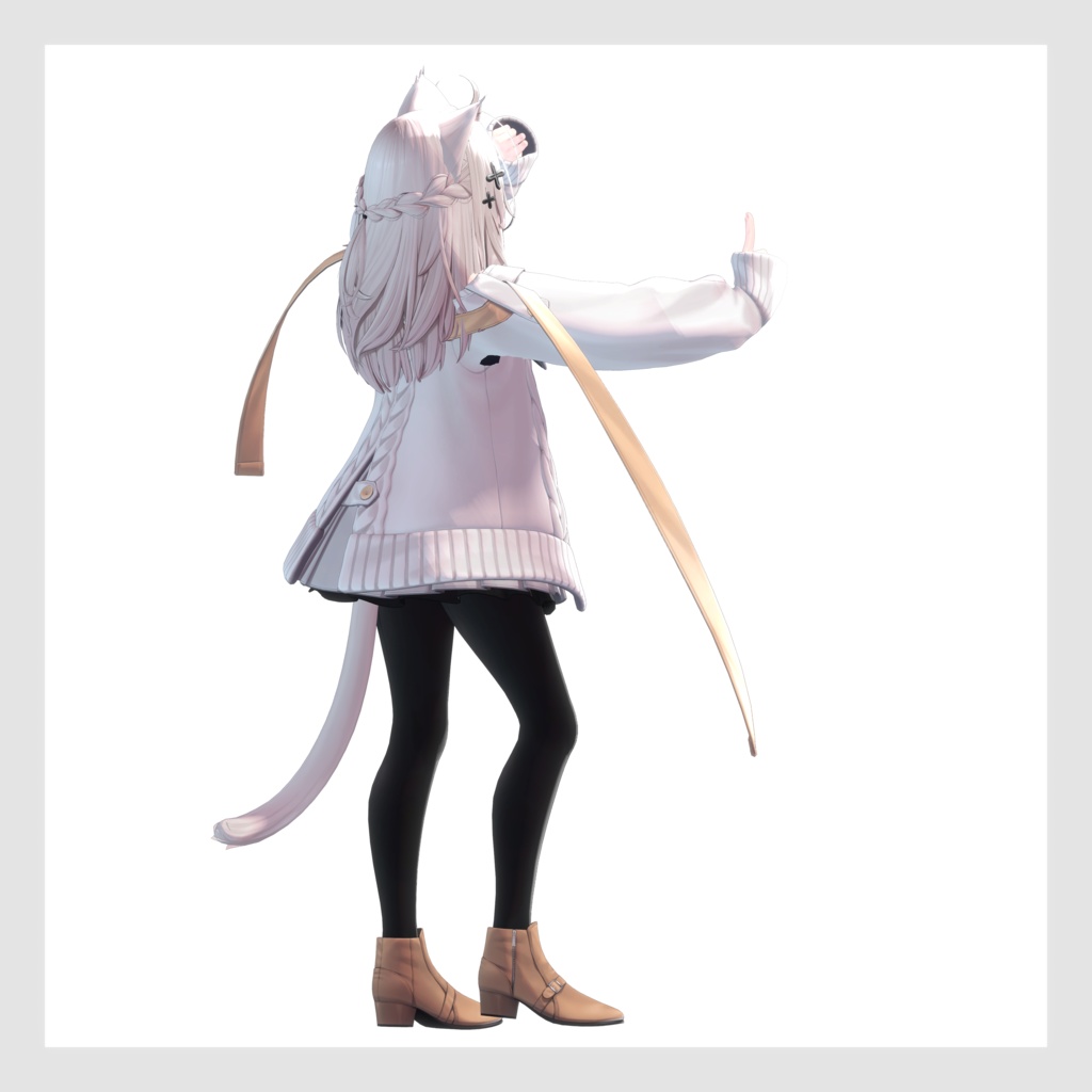 【無料】好きすぎて滅!ポーズ(静止画)【Unity/VRChat】