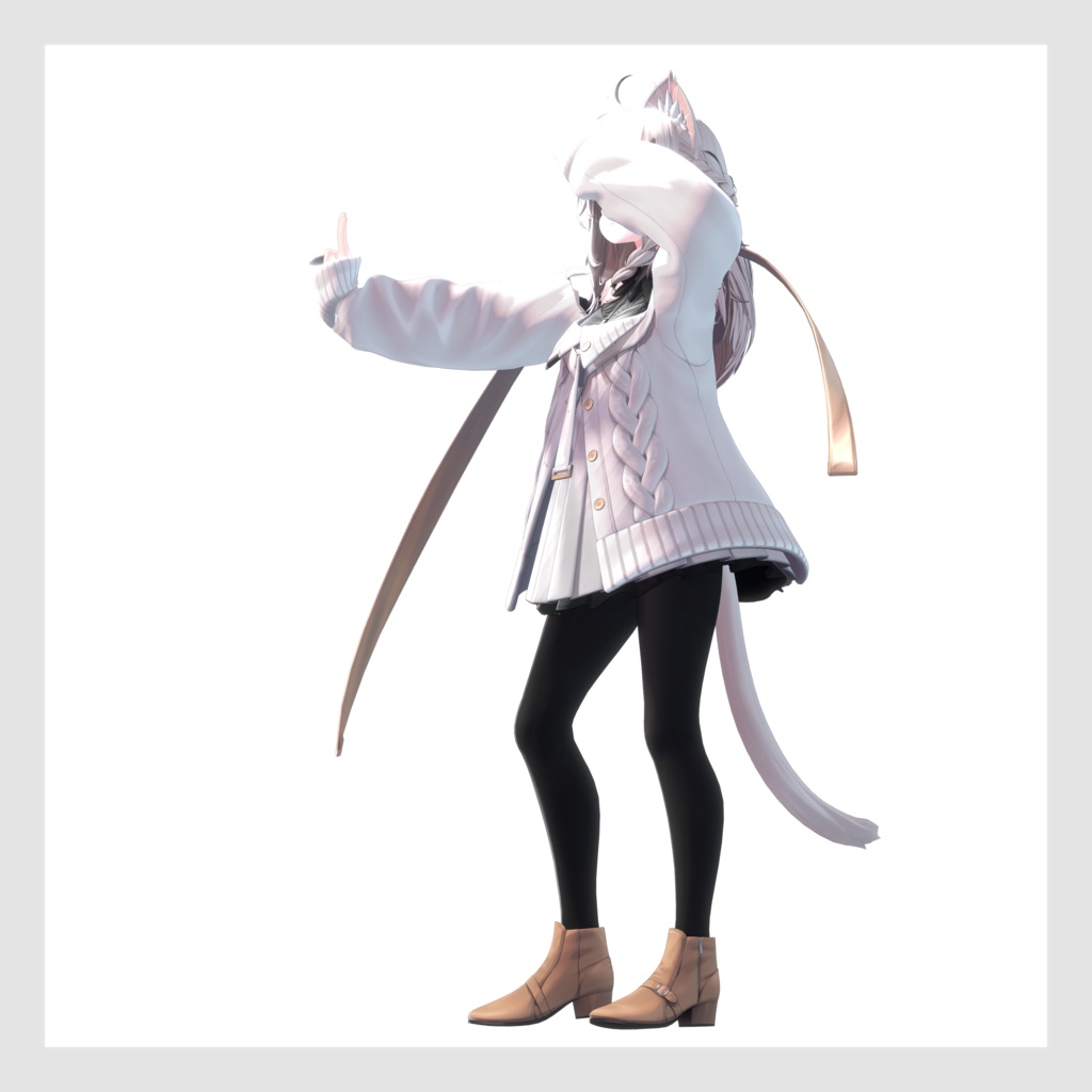 【無料】好きすぎて滅!ポーズ(静止画)【Unity/VRChat】