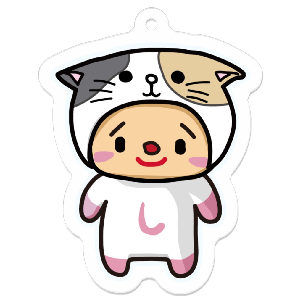 アクリルキーホルダーも作れるよ!