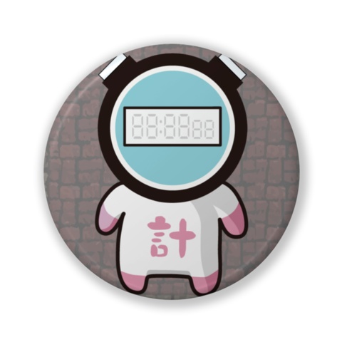 UOタイム計測ちゃん 缶バッジ