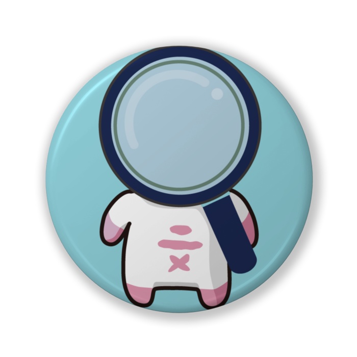 UO日用文コピーくん・コマンド文コピーちゃん 缶バッジ