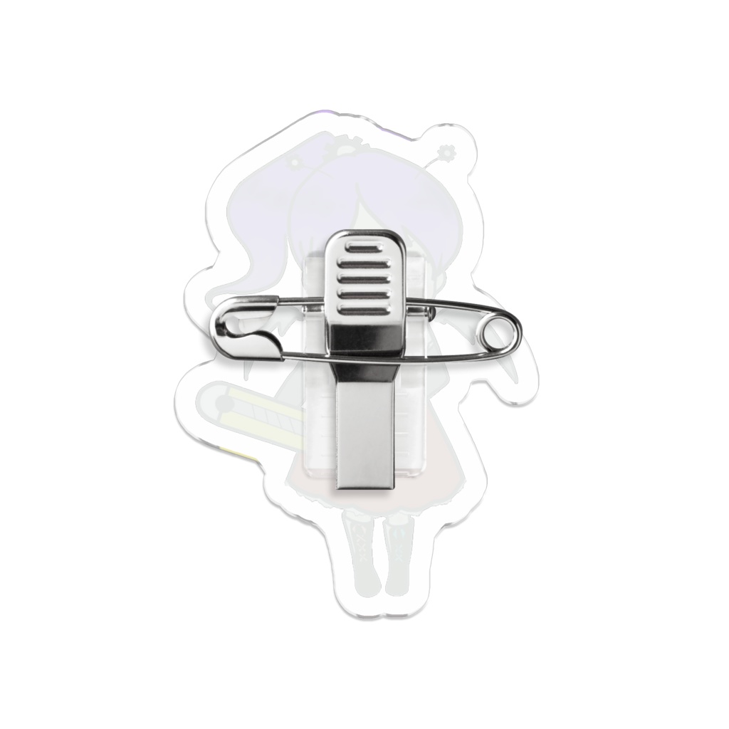 ヘルぐるまちゃんアクリルバッジ