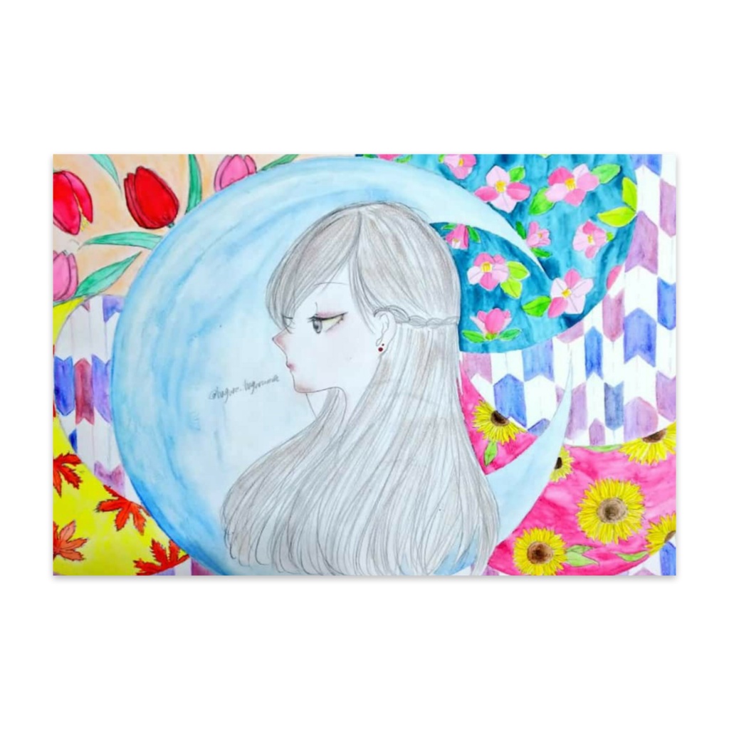 乙女恋花ポストカード