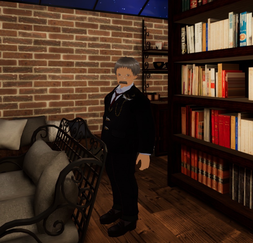 ファンタジー校長風おじさん