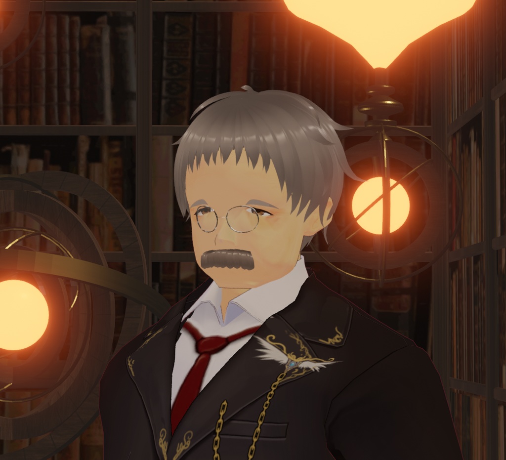 ファンタジー校長風おじさん