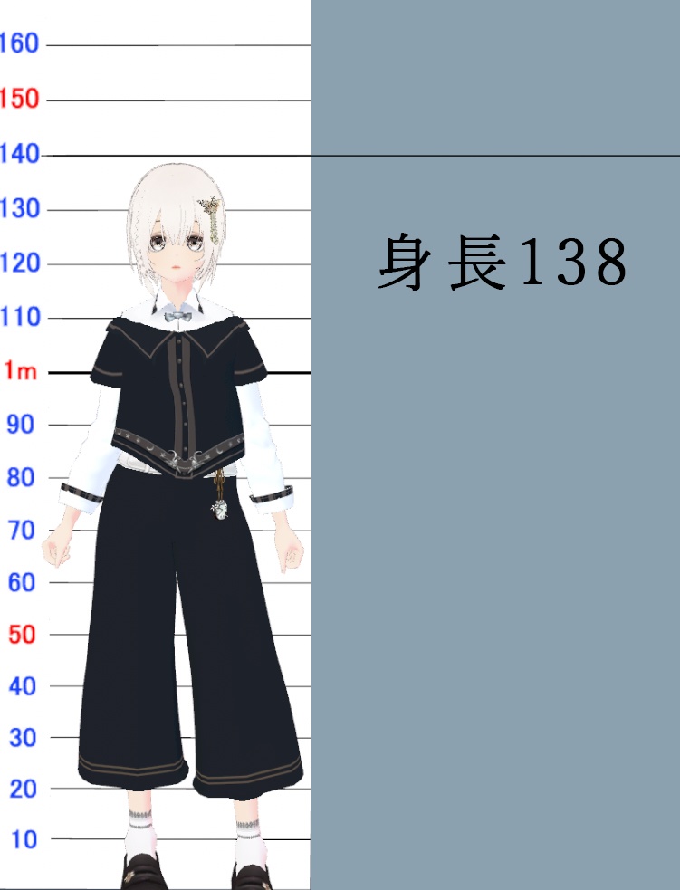 Vroid製オリジナルアバター"Anoflora"