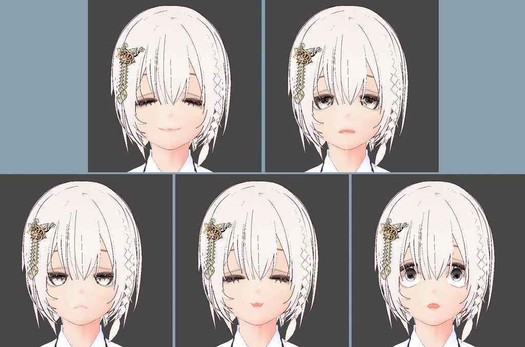 Vroid製オリジナルアバター"Anoflora"