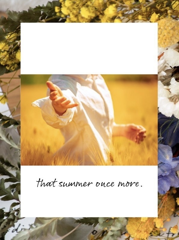 that summer once more.