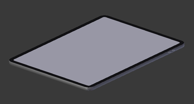 "L"Pad Pro 3Dモデル