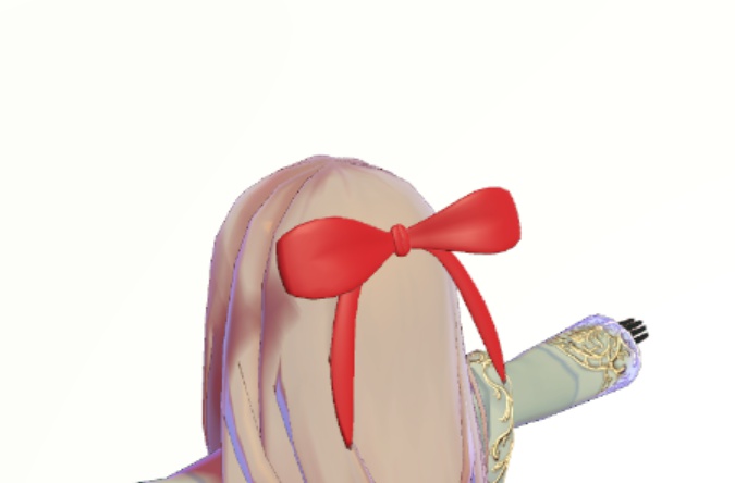 リボン 3Dモデル