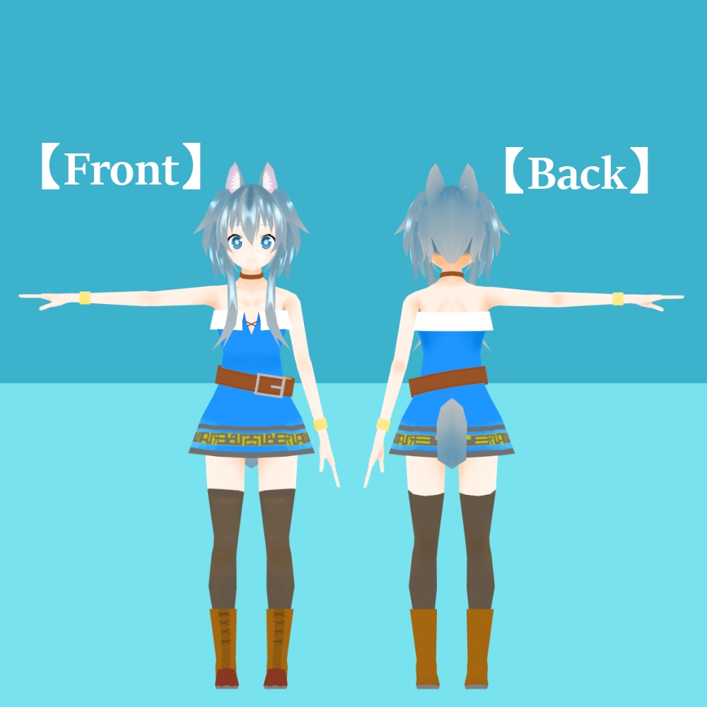 オリジナル3Dモデル 【Rian-Qute -リアン-】