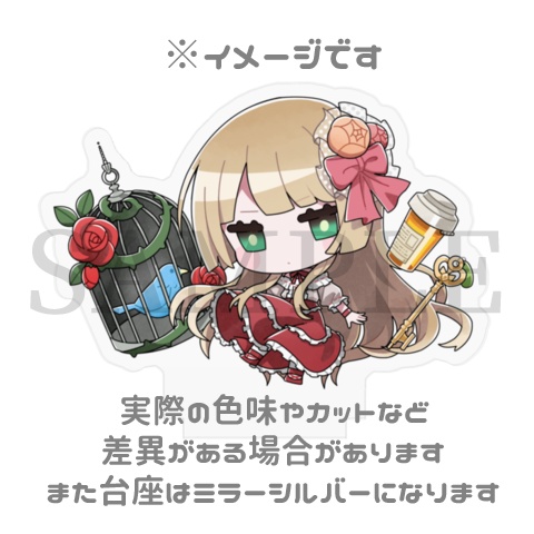 ロゼ(アクリルスタンドフィギュア)70×70mm内